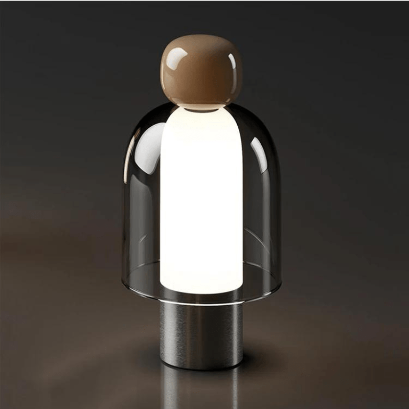 Mes lampes de chevet ® Marron / Lumière Chaude (3000K) Lampe De Chevet contemporaine