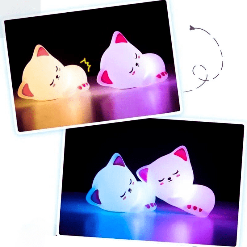 Mes lampes de chevet ® multi Lampe de chevet chaton