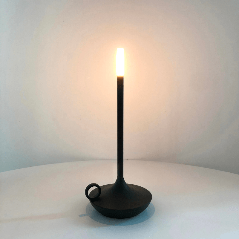 Ma boutique Noir Lampe de Chevet Bougie