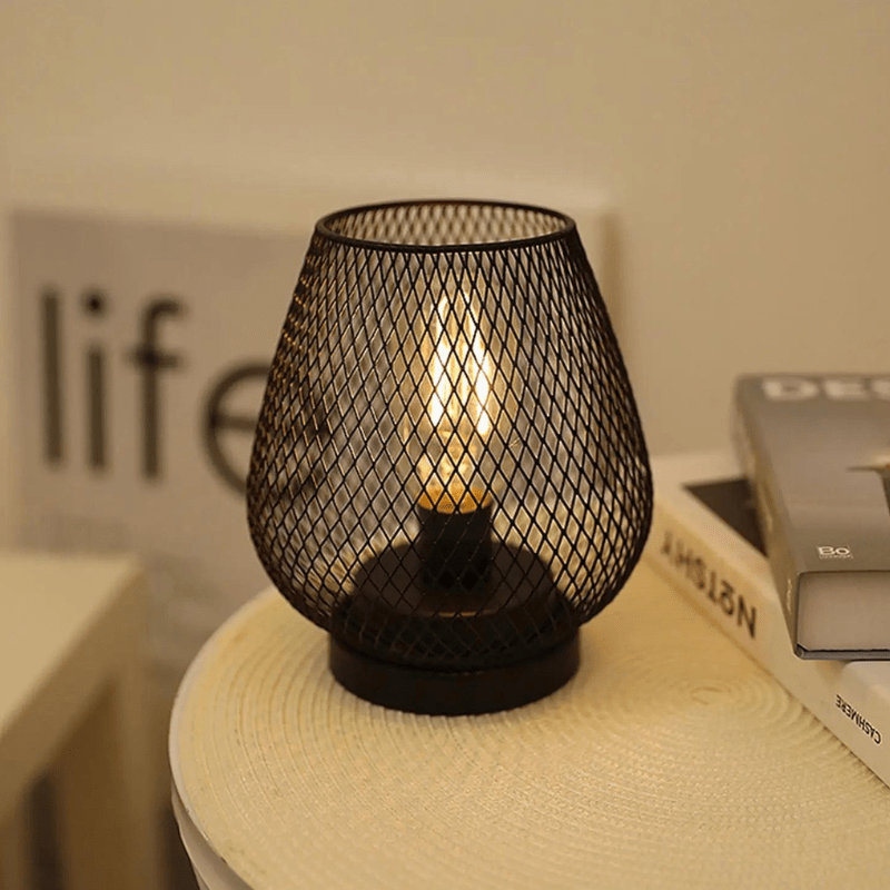 Ma boutique Noir Lampe de chevet Lanterne