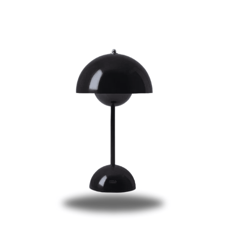 Mes lampes de chevet ® noir Lampe de chevet vintage champignon