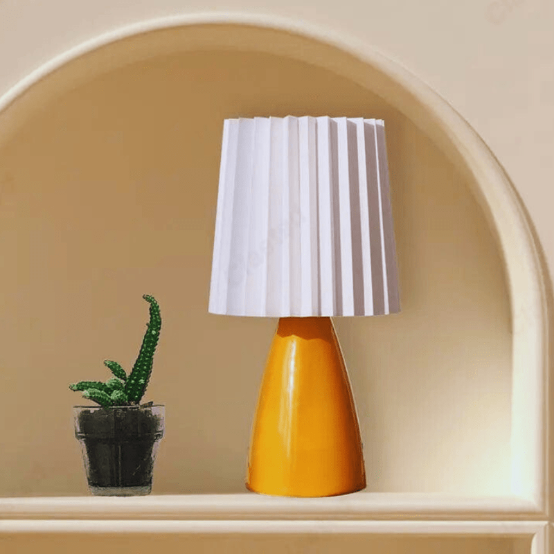 Mes lampes de chevet ® orange Lampe de chevet céramique design