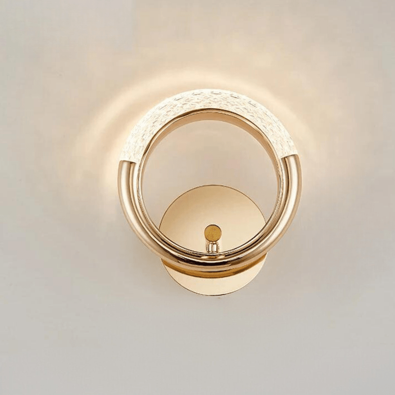 Mes lampes de chevet ® RingLuxe / Lumière Chaude (2700-3500K) Lampe De Chevet Design Luxe