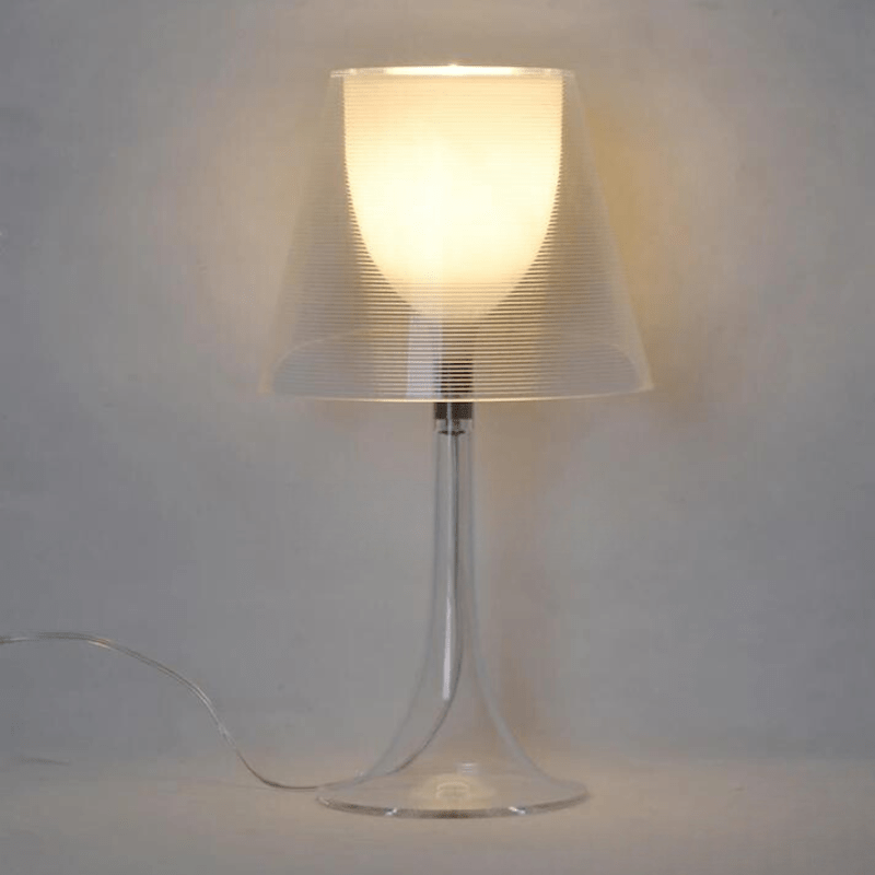 Mes lampes de chevet ® Transparent Lampe de Chevet Transparente