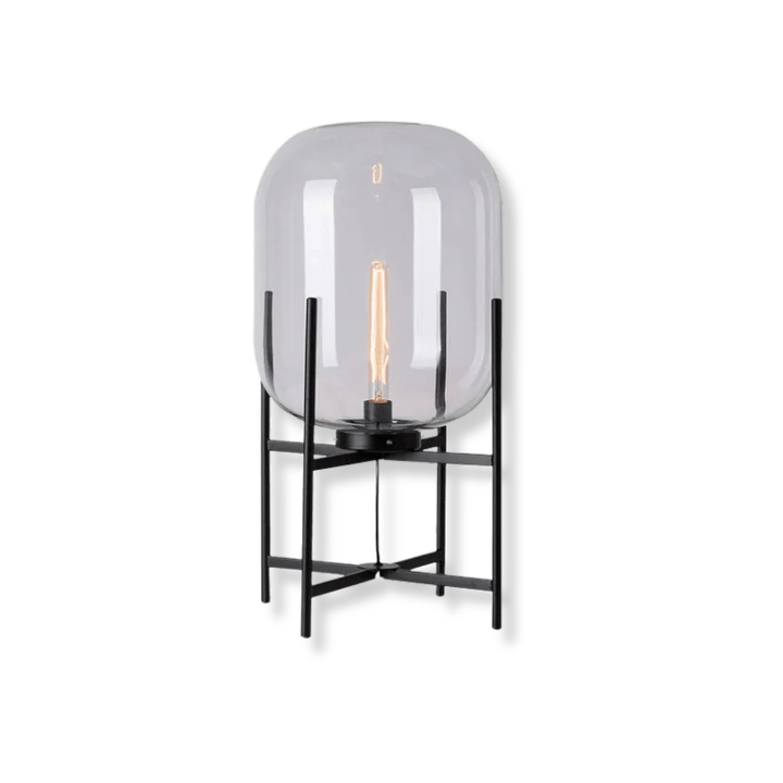 Ma boutique Transparente / 26xH48cm Lampe de Chevet en verre