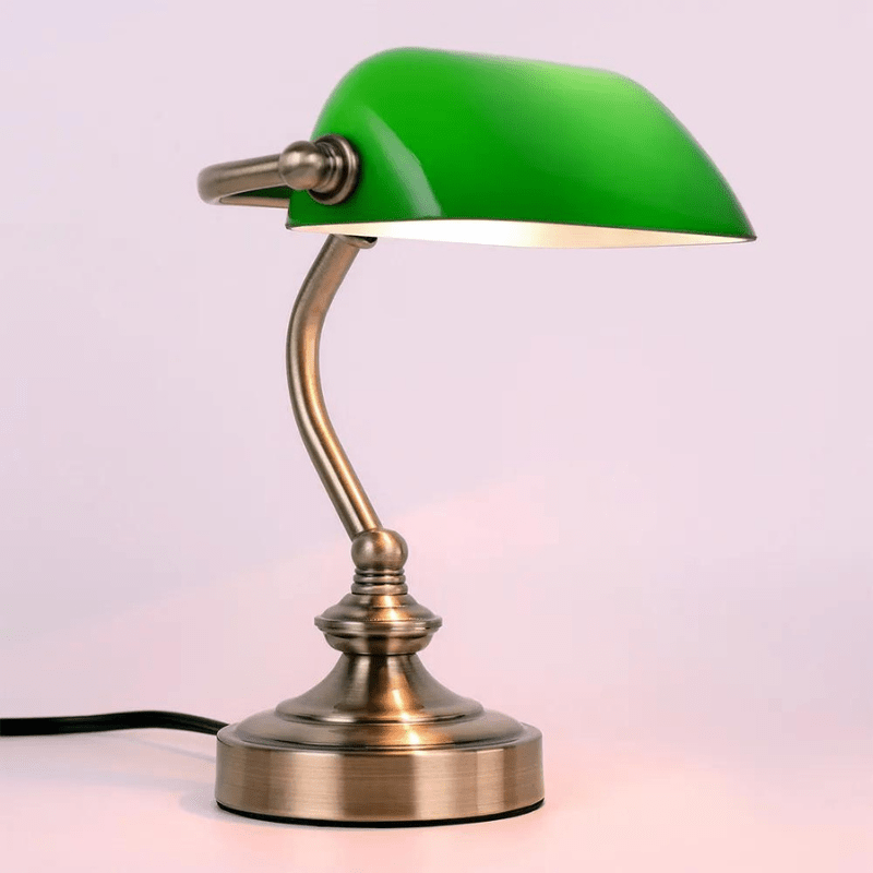 Ma boutique Vert Lampe De Chevet Ancienne