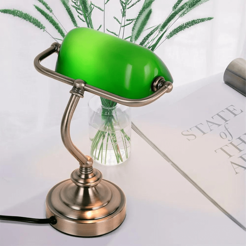 Ma boutique Vert Lampe De Chevet Ancienne